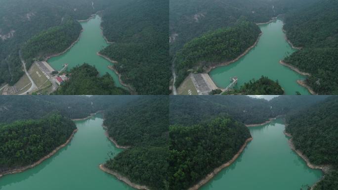 绿色湿地公园横窝口水库中山宣传片素材片头