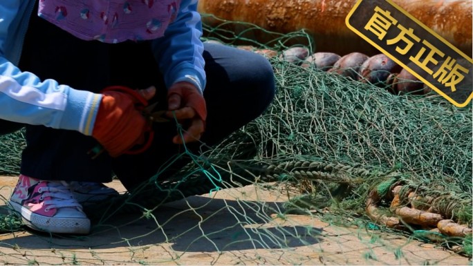 编织渔网