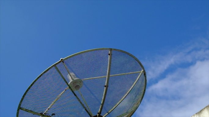 卫星天线无线电电波通讯设备基建接受