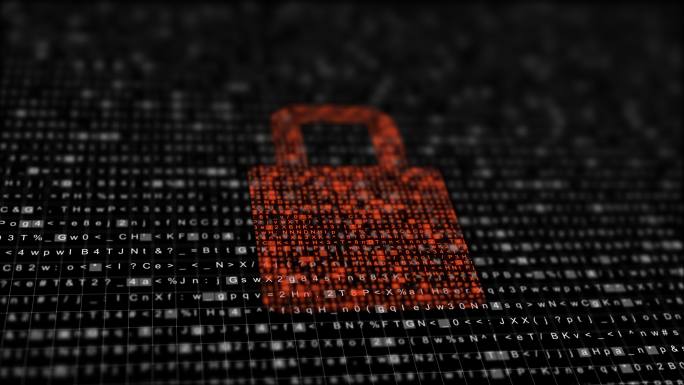 数据加密技术概念破解黑客粒子阵列数码互联