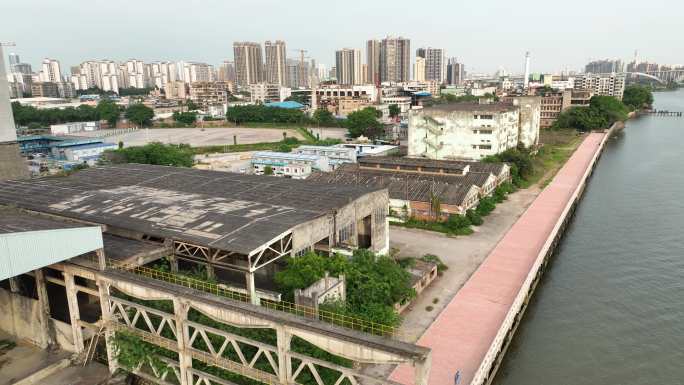 广州纸厂旧码头全貌（御3）