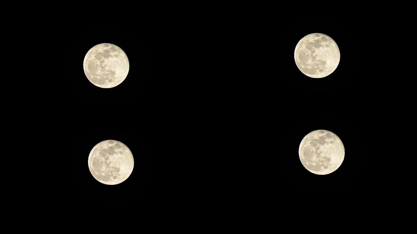 满月升起明月圆月超级月球中秋节月饼