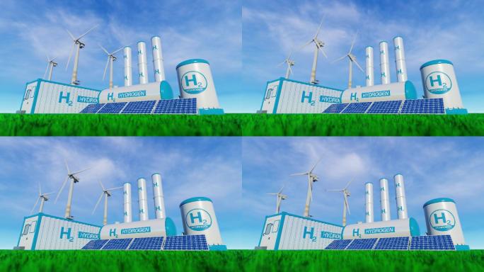 4K氢能绿色环保能源
