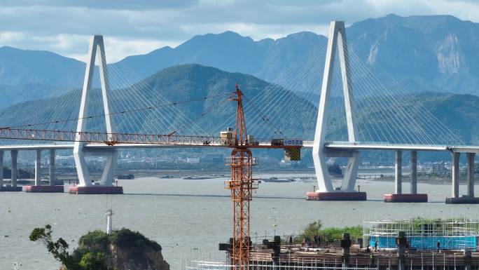 海山玉环旅游海岛楚门跨海大桥高速公路