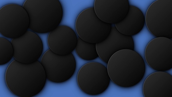 黑色圆点动画特效动画合成元素光效