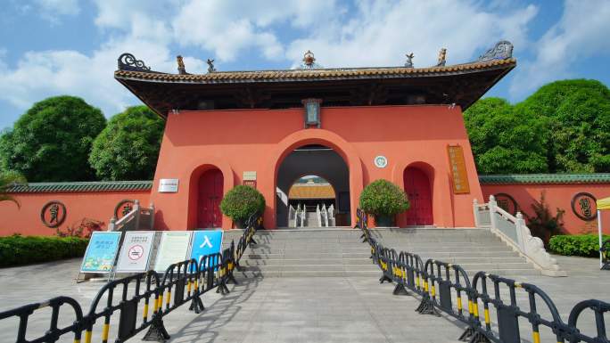 广西南宁孔庙博物馆古建筑大门