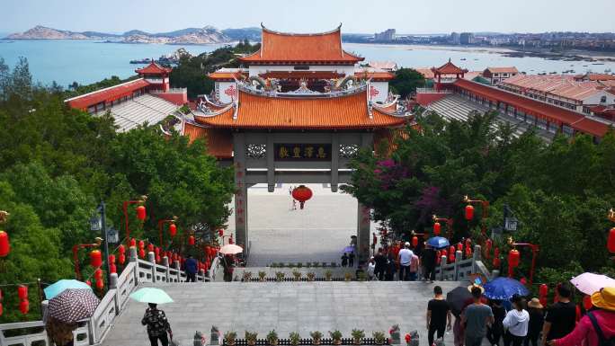 实拍福建湄洲岛妈祖庙