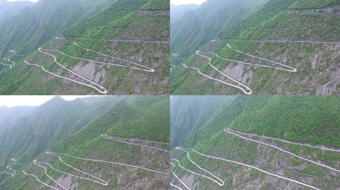 壁挂天路 双河 乡村旅游 山路十八弯