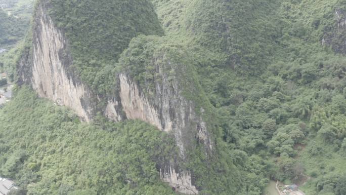 4K-Log-航拍广西桂林阳朔银子岩景区