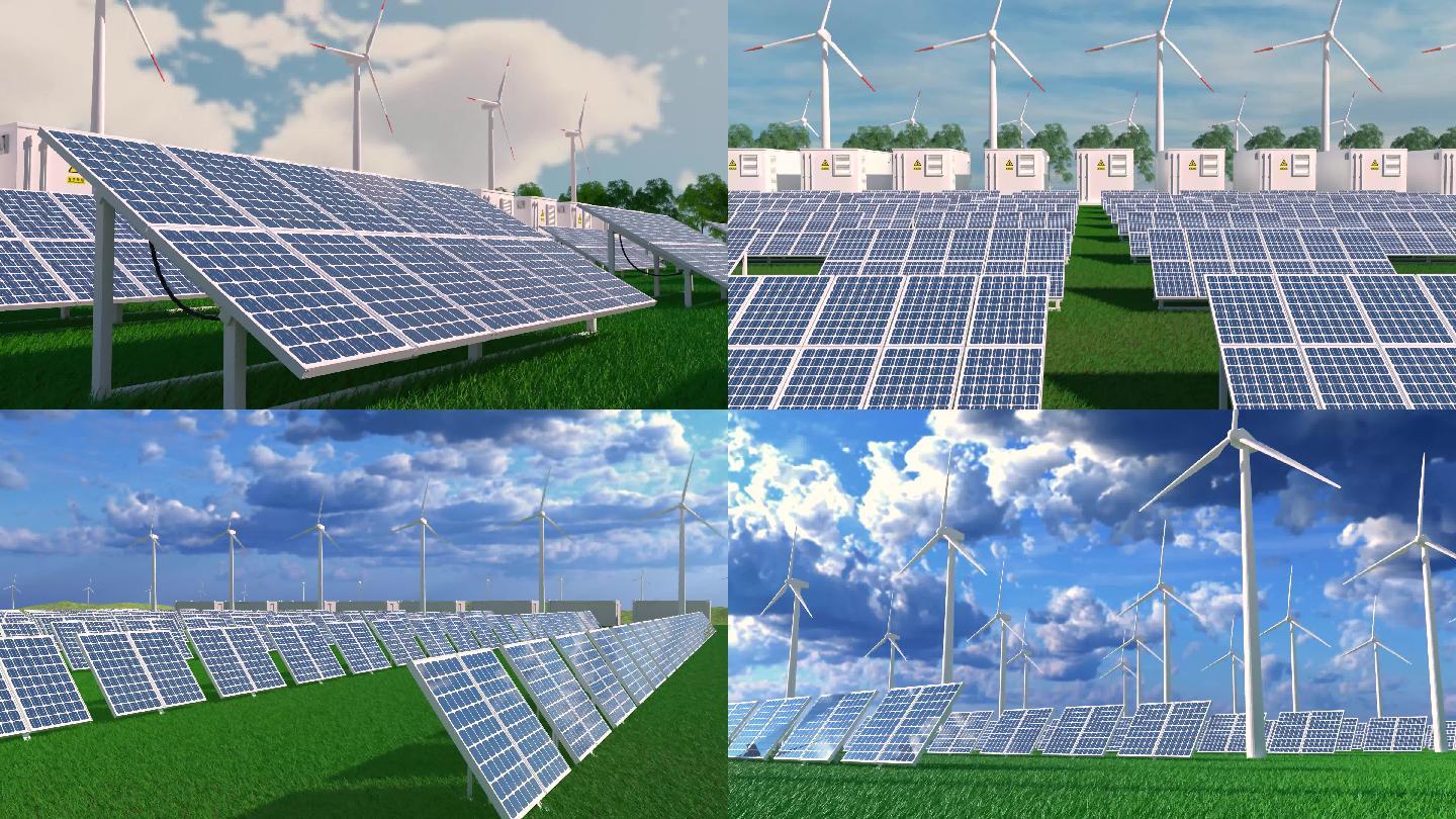 新能源 光伏 风力发电 太阳能