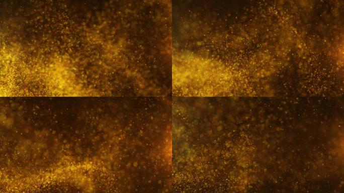 粒子抽象背景金粉