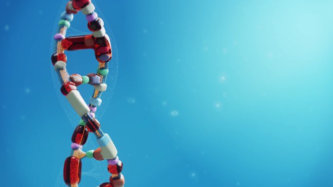 DNA基因编辑概念