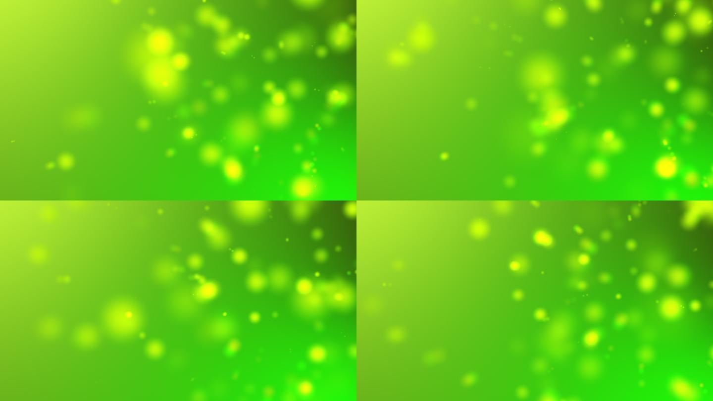 浅绿色动态粒子背景