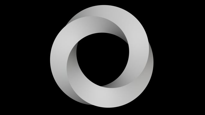 旋转圆环动画素材视频元素