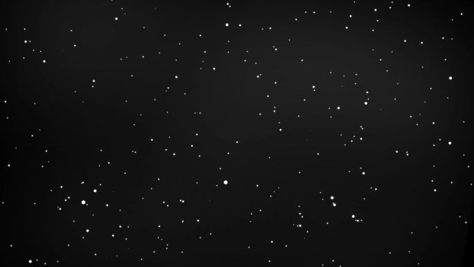 4K外层空间动画白色粒子冲屏场景背景