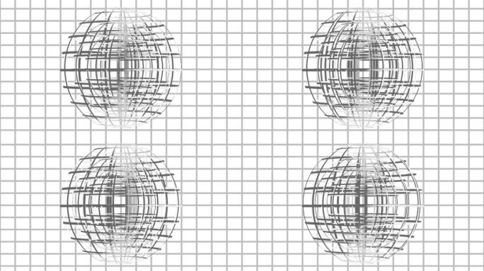 4K数字地球动画素材视频元素