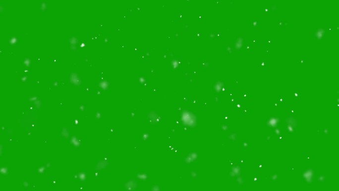 高质量的雪花动画素材视频元素