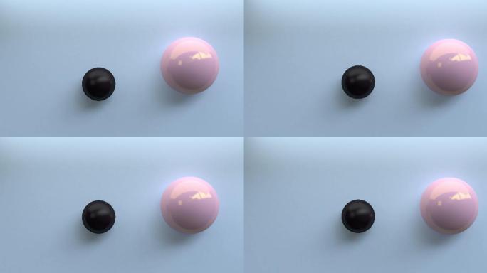 彩色球体特效动画合成元素光效