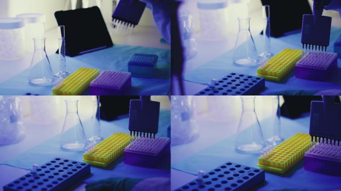 基因分子实验室科研西药医学医学家