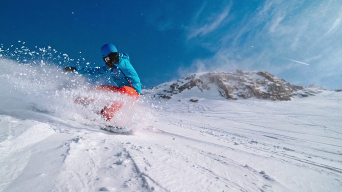 滑雪场冰雪冬奥会雪地运动极限项目曲棍球