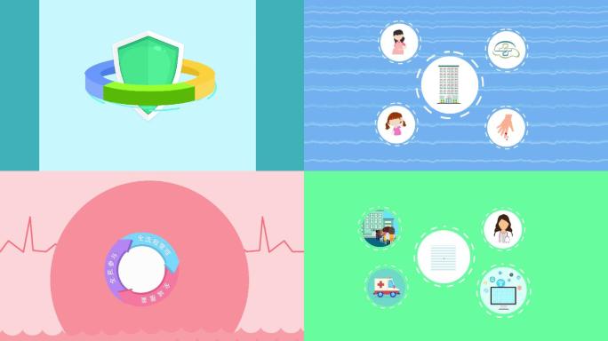 原创二维心血管病ae动画模板无字幕