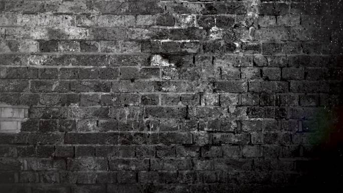 黑白砖墙墙体砖瓦砖房屋场景背景