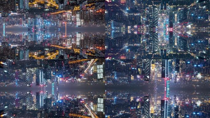 广州夜景镜像