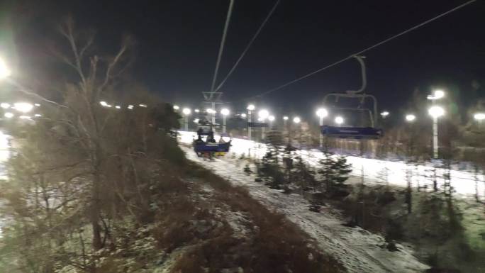 滑雪场缆车 高空缆车 滑雪缆车 滑雪场