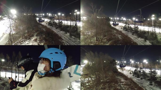 滑雪场缆车 高空缆车 滑雪缆车 滑雪场