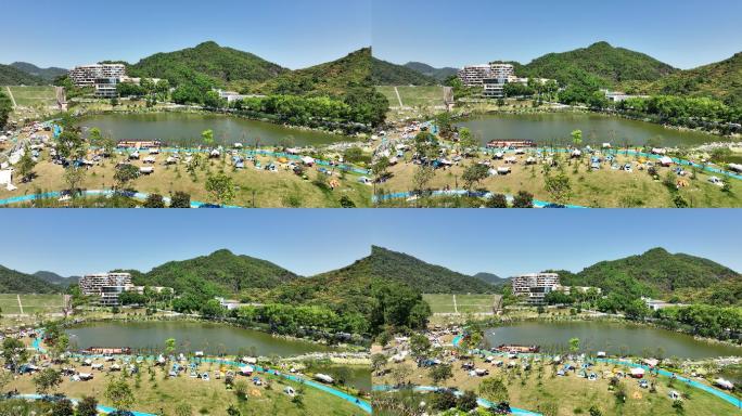广州黄埔区一处免费的风景宜人的露营公园