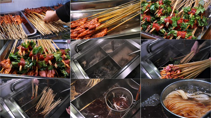 火锅串串菜品抖音广告四川重庆美食