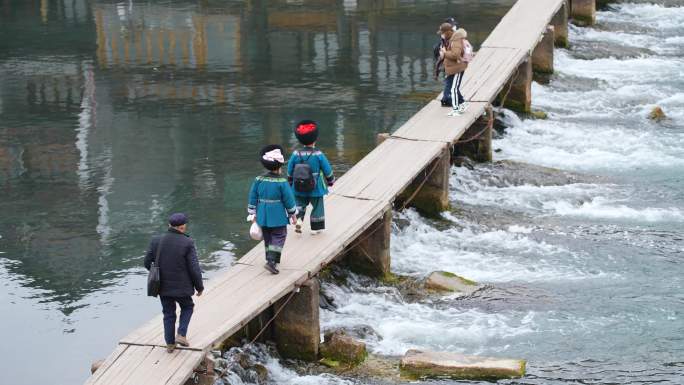 凤凰古城旅游 景区 游客