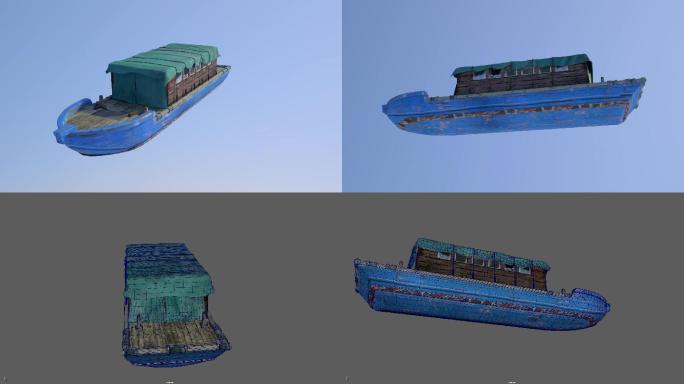 木船三维模型