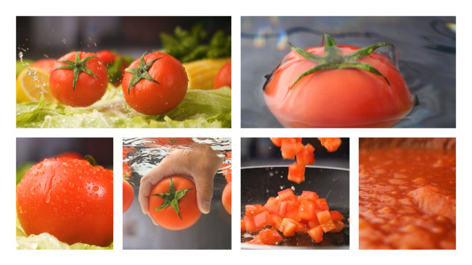 唯美番茄西红柿