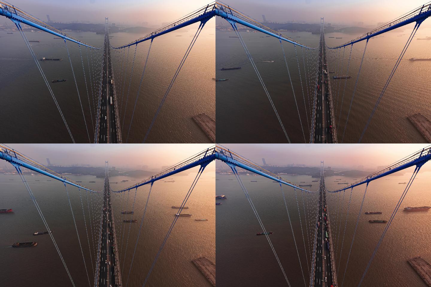 江阴大桥桥顶延时摄影