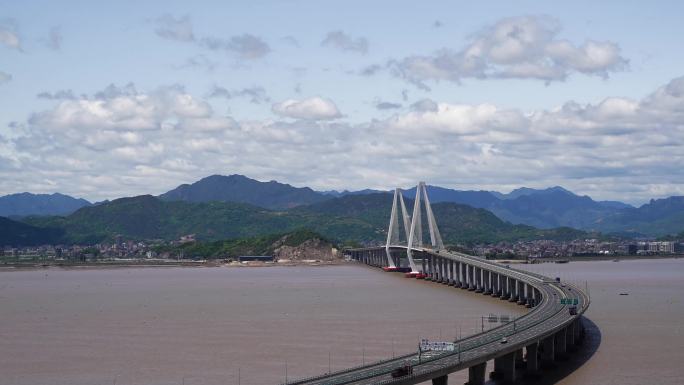 温州乐清湾大桥 海山