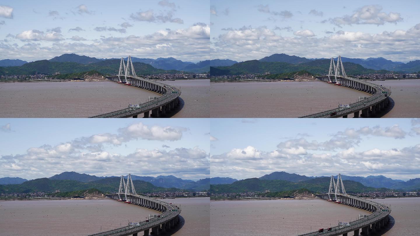 温州乐清湾大桥 海山
