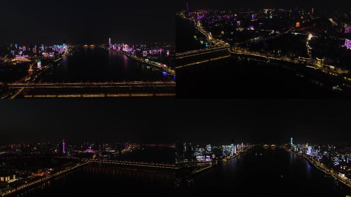 武汉夜景航拍合集
