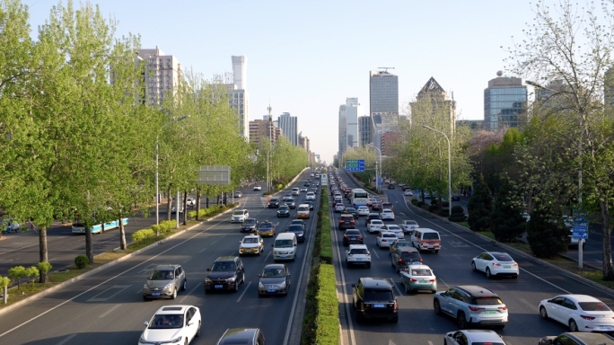 北京CBD 主路 辅路 实时路况