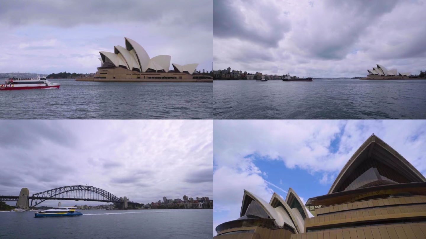 悉尼、悉尼歌剧院、澳大利亚、港口、海道