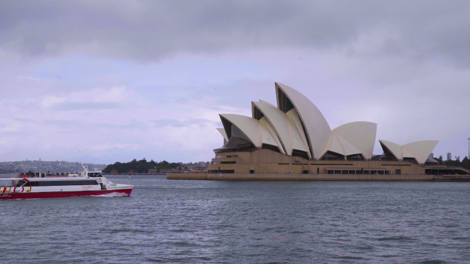 悉尼、悉尼歌剧院、澳大利亚、港口、海道