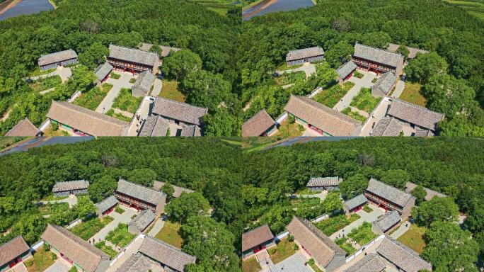 中国吉林叶赫那拉城清代古代建筑城市景点