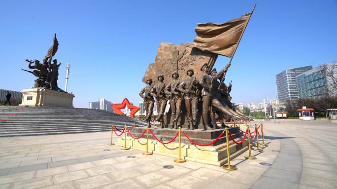 南昌建军广场雕塑群像