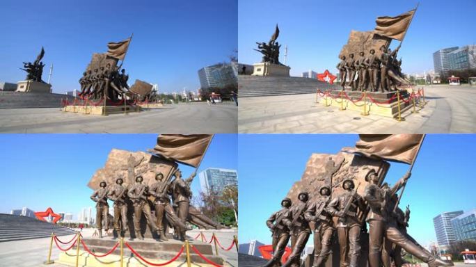 南昌建军广场雕塑群像