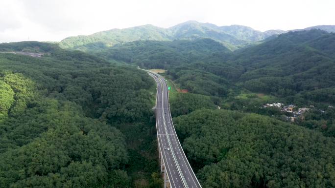 航拍山海高速