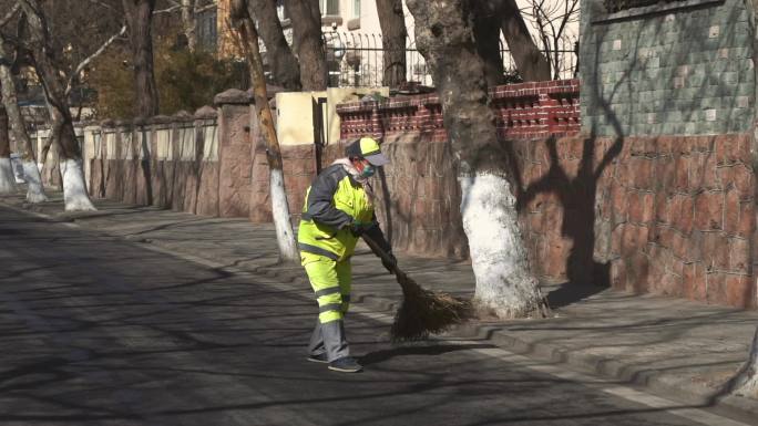 五一节马路环卫阿姨人文升格