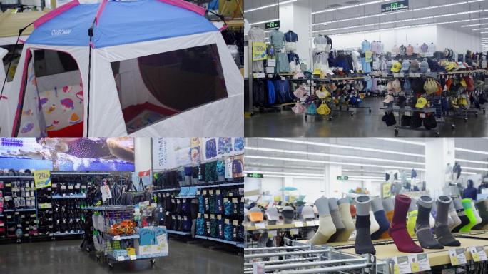 户外用品帐篷体育用品商场店铺