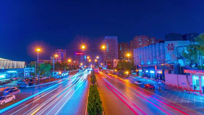 西安赛格购物中心夜景