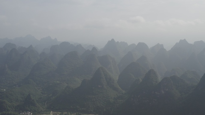 4K-Log-航拍高山云海群山峻岭