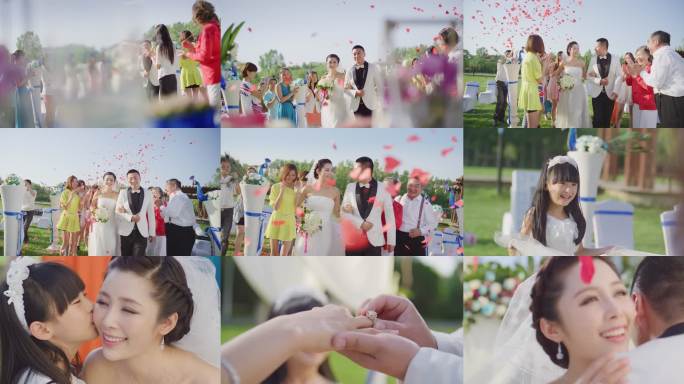 美好生活户外时尚高端现代婚礼